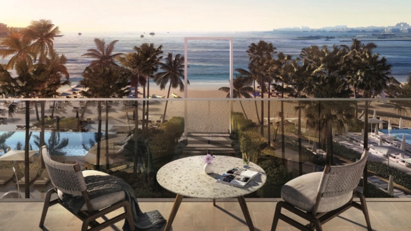 новая, квартира, 4 спальни, собственный пляж, бассейн, детские площадки, тренажерный зал, сауна, Jumeirah Beach Residence, Дубаи, ОАЭ, купить