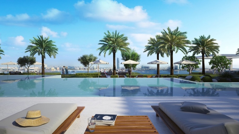 новая, квартира, 3 спальни, бассейн, тренажерный зал, йога, район Дубай-Крик Харбор, Дубай, ОАЭ, купить