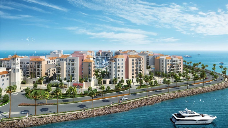 новые, апартаменты, 1 спальня, бассейны, частный пляж, открытый парк с детскими площадками, охраняемая парковка, пристань для яхт, La Voile, Port De La Mer, Дубай, ОАЭ, купить