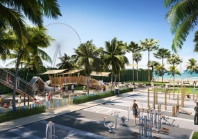 новая, квартира, 3 спальни, собственный пляж, бассейн, детские площадки, тренажерный зал, сауна, Jumeirah Beach Residence, Дубай, ОАЭ, купить