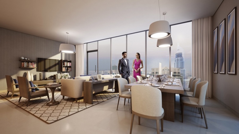 новая, квартира, 1 спальня, Blvd Heights, Дубай Даунтаун, Dubai Downtown, Дубай, ОАЭ, купить