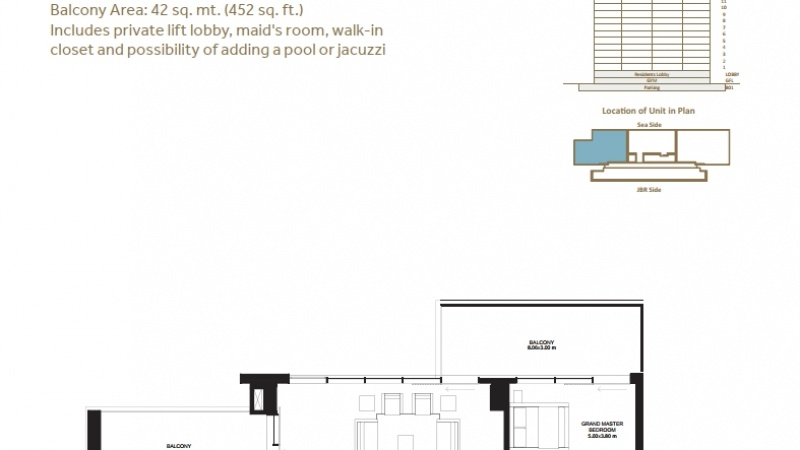 новая, квартира, 3 спальни, бассейн, пляж, охраняемая стоянка, Jumeirah Beach Residence, Dubai Marina, Дубай Марина, Дубай, ОАЭ, купить